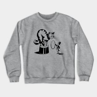 Circus Cat Crewneck Sweatshirt